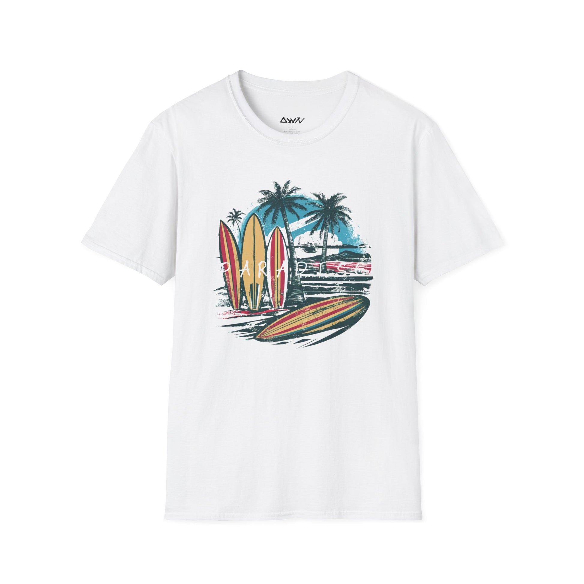 Surf's Paradise: Vintage Waves T-Shirt - DwnReverie
