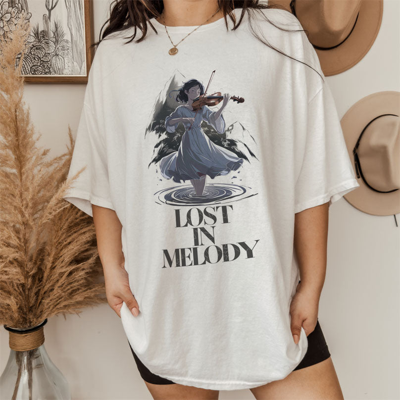 Lost in Melody T-Shirt - DwnReverie